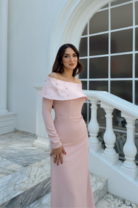 Göğüs Taş İşleme Madonna Yaka Abiye 1149