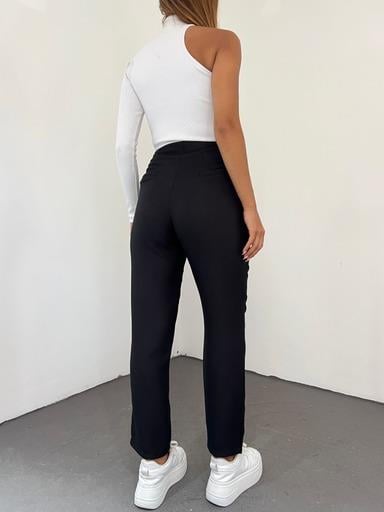 Arka Fileto Pantolon 23422 SİYAH