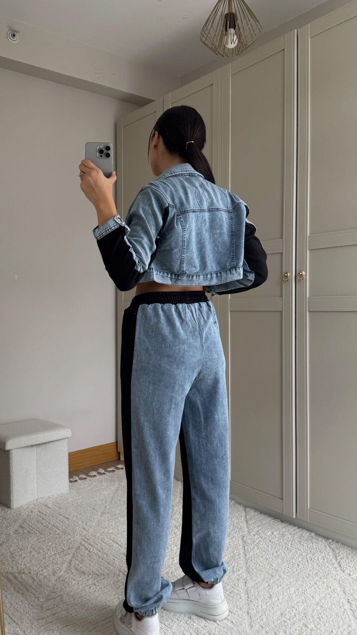 Daisy Jean Ceket Detay Takım 2650 SİYAH