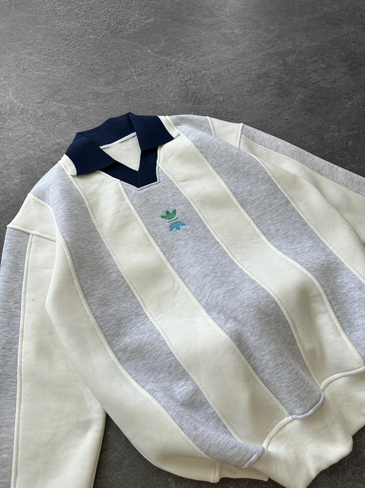Jose Polo Yaka Sweatshirt 1907 GRİ