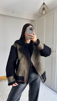 Kevin Oversize Tasarım Kaban 50024 HAKİ