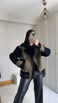 Kevin Oversize Tasarım Kaban 50024 HAKİ