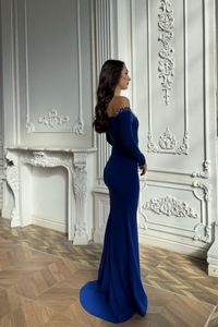 Layana Madonna Yaka Abiye 583101 SAKS MAVİSİ