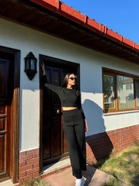 Sadie Boncuk Detaylı İkili Takım 3745 SİYAH