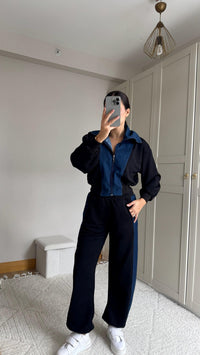 Violet Jean Detay Tasarım Takım 2640 SİYAH
