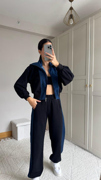 Violet Jean Detay Tasarım Takım 2640 SİYAH