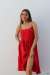 Kate Viskon Elbise 581392 Kırmızı